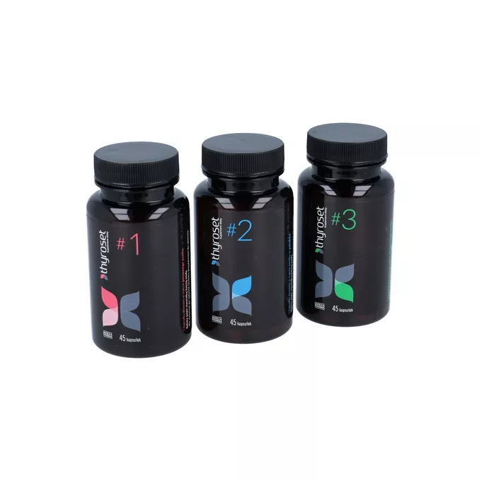 NORSA PHARMA Thyroset 135 Cápsulas – Apoyo Tiroides, Hashimoto, Con Omega 3, DHA, Selenio, Vitaminas