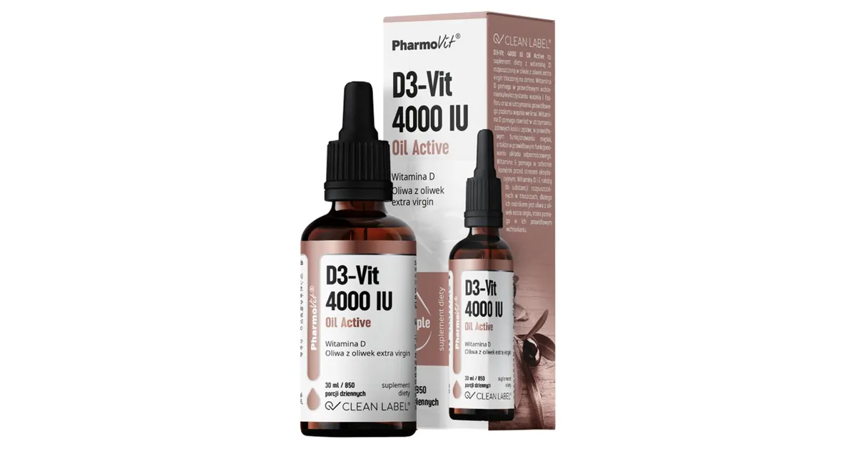 Pharmovit Vitamina D3 4000 UI, 120 Capsule Integratore Benessere - 3