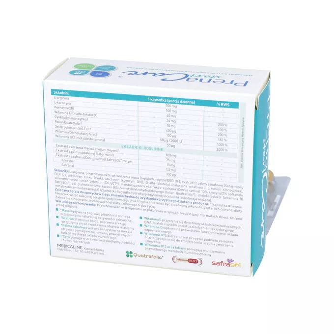 Complément Alimentaire Aliness PrenaCare START Pour Hommes - 60 Capsules - Neuf