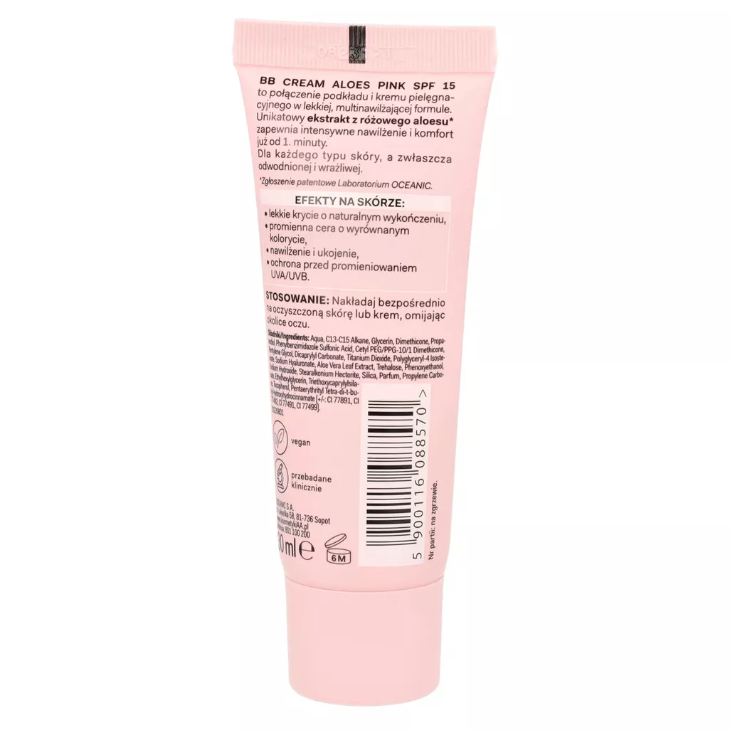 AA Aloes Pink - multinawilajcy krem BB 01 Light, 30 ml  opinie, skad i  cena | Apteka Nowa Farmacja