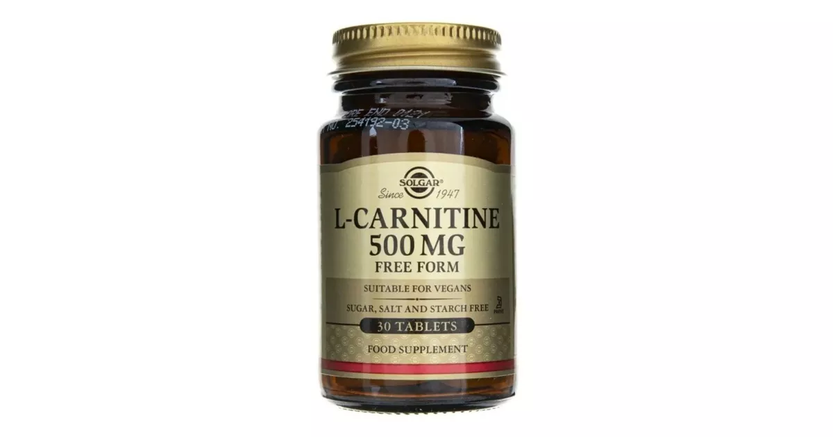 Solgar L-Carnitine 500 mg, 30 kapsuek  opinie, skad i cena | Apteka  Nowa Farmacja