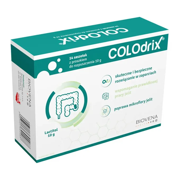 Colodrix, 10 g, 14 saszetek – opinie, skład i cena ️| Apteka Nowa Farmacja