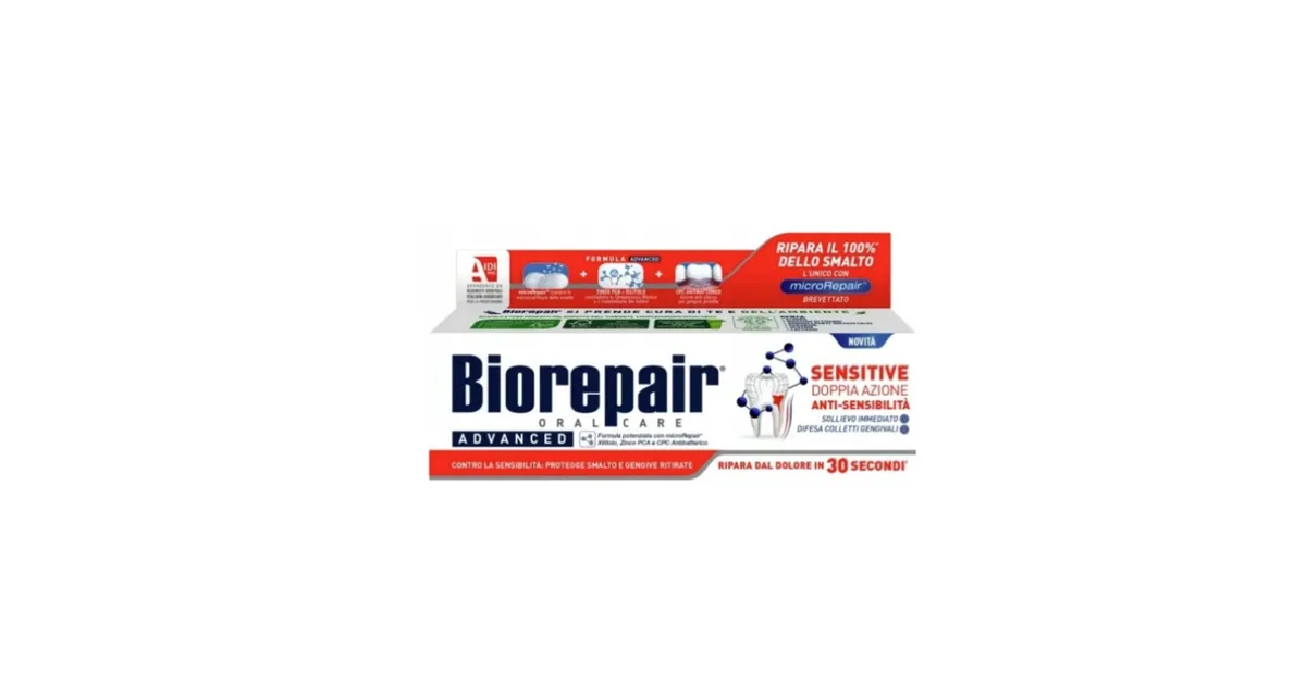 Biorepair Advanced - pasta do zębów wrażliwych, 75 ml – opinie, skład i ...
