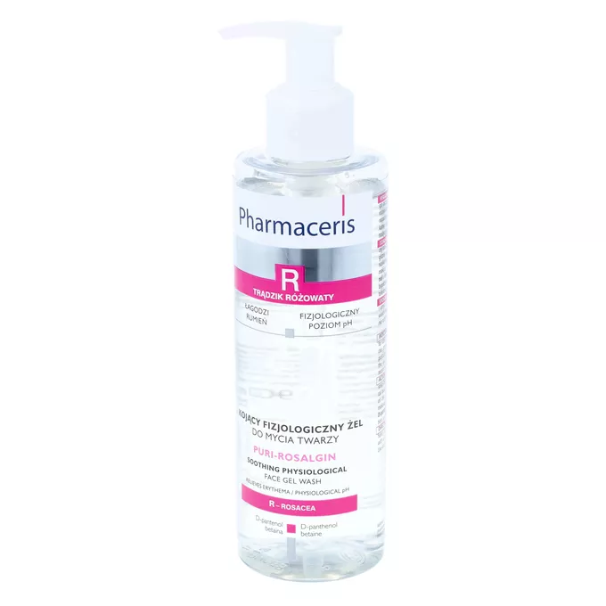Gel Nettoyant Visage Pharmaceris R Puri-Rosalgin - Anti-rougeurs, 190 Ml, Neuf
