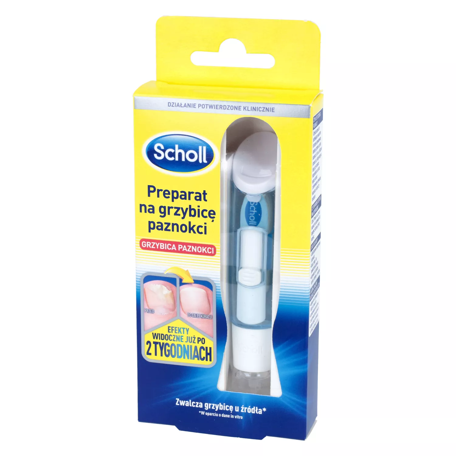 Scholl Fungal nail treatment - preparat przeciwko grzybicy paznokci, 3,8 ml   opinie, skad i cena | Apteka Nowa Farmacja
