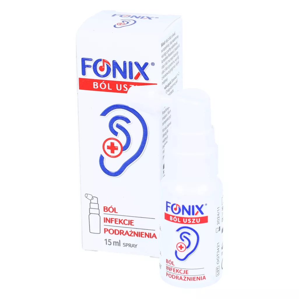 FONIX - bl uszu, aerozol, 15 ml  opinie, skad i cena | Apteka Nowa  Farmacja