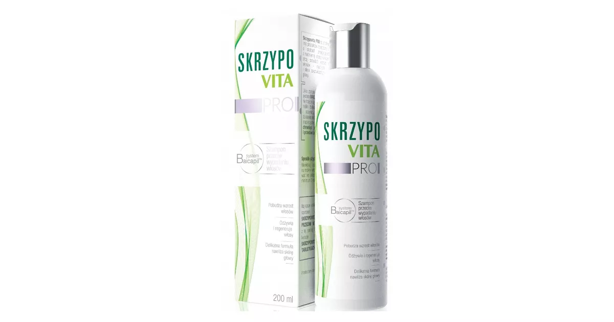 Masque Anti-chute Skrzypovita PRO 200ml - Actifs Naturels (kératine, Ginseng...), Pour Tous Types De Cheveux | Soin Renforcement Cheveux