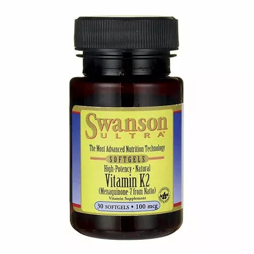 Swanson Natural Vitamin K2 50 Mcg 30 Perlas