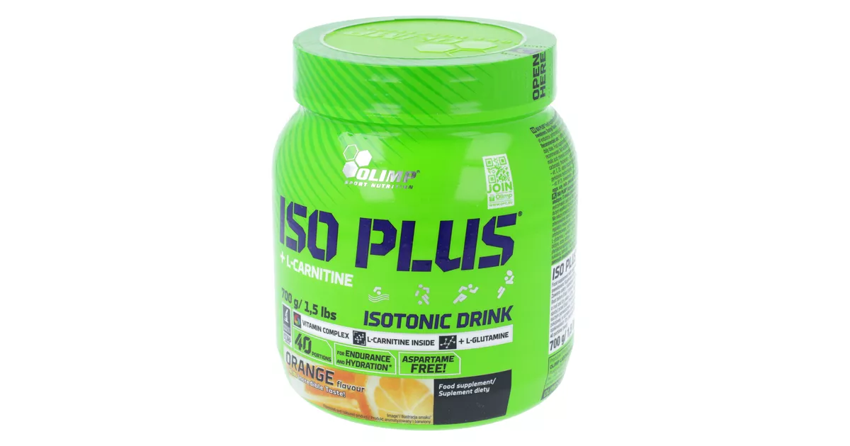 iso plus l carnitine opinie Olimp, o smaku pomarańczowym, 700 g – opinie, skład i cena ✔️| Apteka Nowa Farmacja Isotone Dranken - Iso Plus