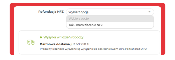Wybór opcji NFZ