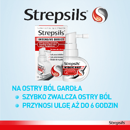 Produkty strepsils intensive w Aptece Internetowej Nowa Farmacja