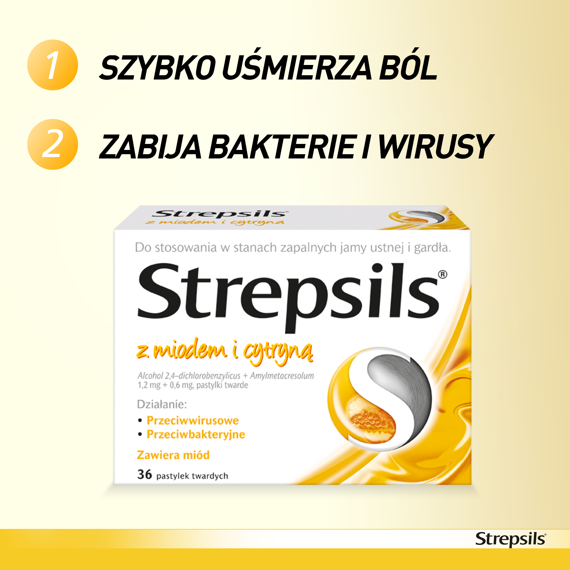 Korzyści ze stosowania strepsils z miodem i cytryną | Apteka Internetowa Nowa Farmacja