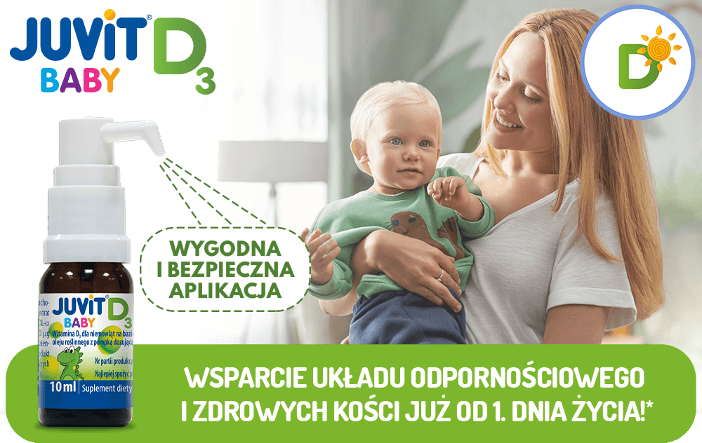 Wsparcie układu odpornościowego i zdrowych kości już od 1. dnia życia!