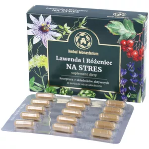 Herbal Monasterium Lawenda i Różeniec, 30 kapsułek