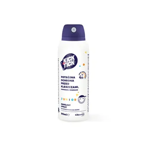 ICB PHARMA - Kick The Tick Max Repelent Plus, aerozol przeciw komarom, meszkom i kleszczom, 90 ml