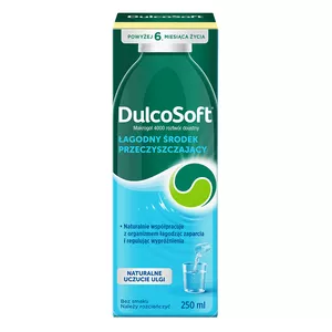 Dulcosoft na zaparcia i wypróżnianie w formie płynu, 250 ml
