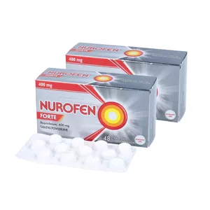 ZESTAW: 2 x Nurofen Forte 400 mg, 48 tabletek powlekanych