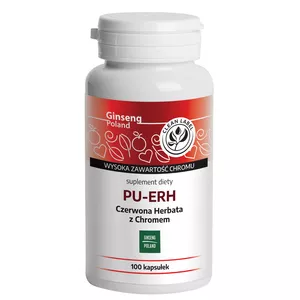 Ginseng Pu-Erh, 100 kapsułek