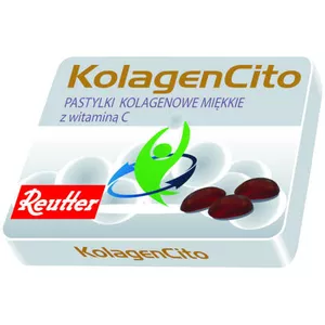 KolagenCito - pastylki kolagenowe miękkie z witaminą C, 48 g