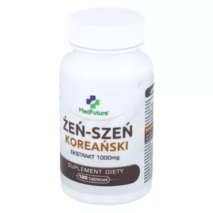 MedFuture Żeń-szeń Koreański Ekstrakt 1000 mg, 120 tabletek