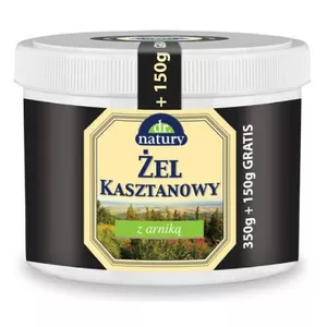DR. NATURY - żel kasztanowy z arniką, 350 g + 150 g GRATIS