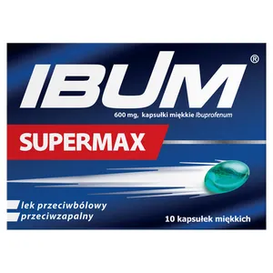 Ibum Supermax 600 mg, 10 kapsułek