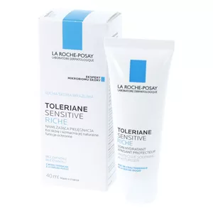 La Roche-Posay Toleriane Sensitive Riche - krem do suchej skóry wrażliwej, 40 ml