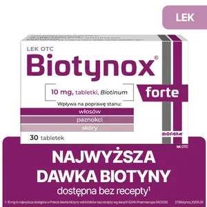 Biotynox Forte 10 mg, 30 tabletek