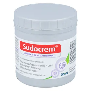 Sudocrem EXPERT - krem barierowy, do pielęgnacji otarć i odparzeń, 400 g