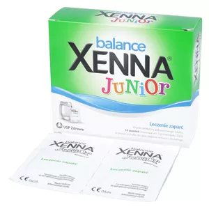Xenna Balance Junior - leczenie zaparć, 14 saszetek