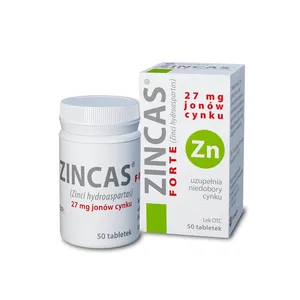 Zincas Forte 27 mg, 50 tabletek