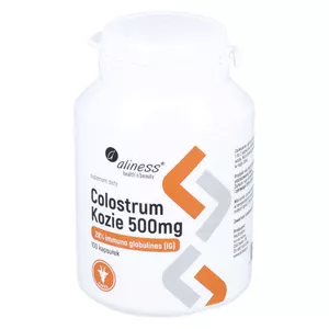 Aliness Colostrum Kozie 500 mg, 100 kapsułek