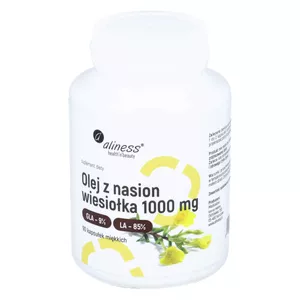 Aliness, olej z nasion wiesiołka - 1000 mg, 90 kapsułek