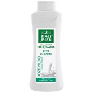 BIAŁY JELEŃ - płyn do kąpieli i pod prysznic, kozie mleko, 750 ml