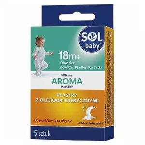 SOLbaby AROMA - plastry aromatyczne, 5 sztuk