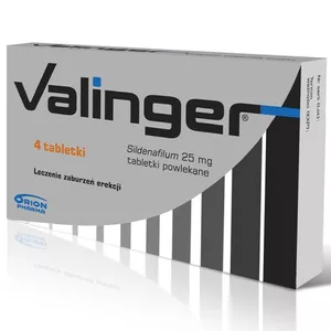 Valinger 25 mg, 4 tabletki powlekane
