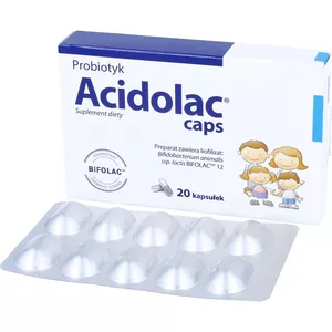 Acidolac, 20 kapsułek