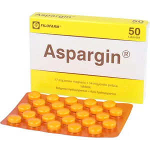 Aspargin 17 mg + 54 mg, 50 tabletek