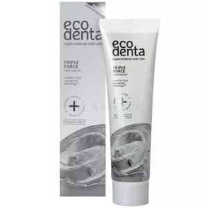 Ecodenta Triple Force - pasta do zębów o potrójnym działaniu, 100 ml
