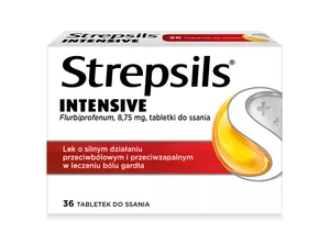 Strepsils Intensive 8,75 mg, 36 tabletek do ssania