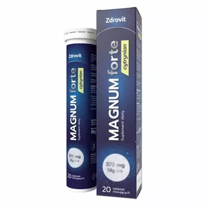 Zdrovit Magnum Forte Cytrynian, 20 tabletek musujących