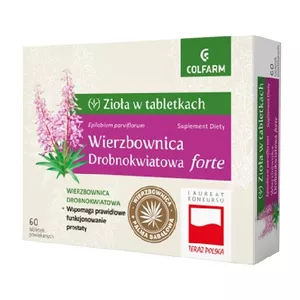 Colfarm Wierzbownica Drobnokwiatowa Forte, 60 tabletek