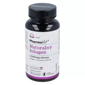 PharmoVit Naturalny kolagen z dzikiego dorsza, 90 kapsułek