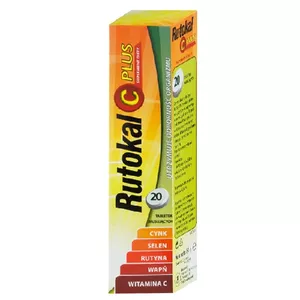 Rutokal C Plus, 20 tabletek musujących