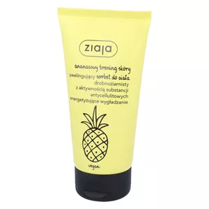 ziaja ananasowy - sorbet peelingujący do ciała, 160 ml