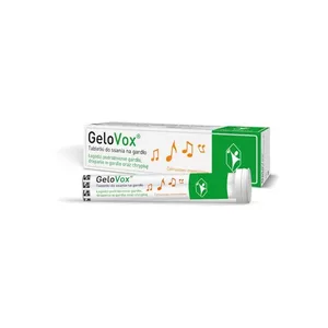 GeloVox - tabletki do ssania na gardło, cytrus-mentol, 20 tabletek