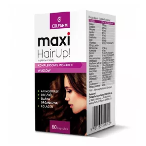 Maxi HairUp! - poprawa kondycji włosów, 60 kapsułek