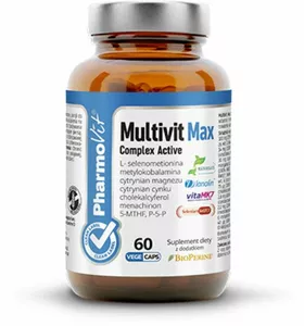 PharmoVit Multivit Max Complex Active, 60 kapsułek vege