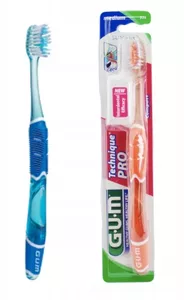 Sunstar GUM - TECHNIQUE PRO szczoteczka do zębów, średnia, 1 sztuka