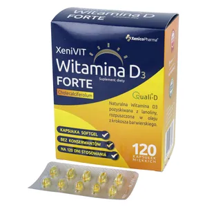 XeniVit Witamina D3 Forte, 120 kapsułek